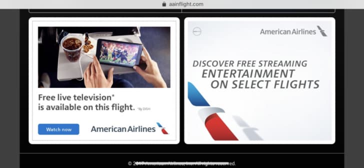 Viasat IFE screenshot 6