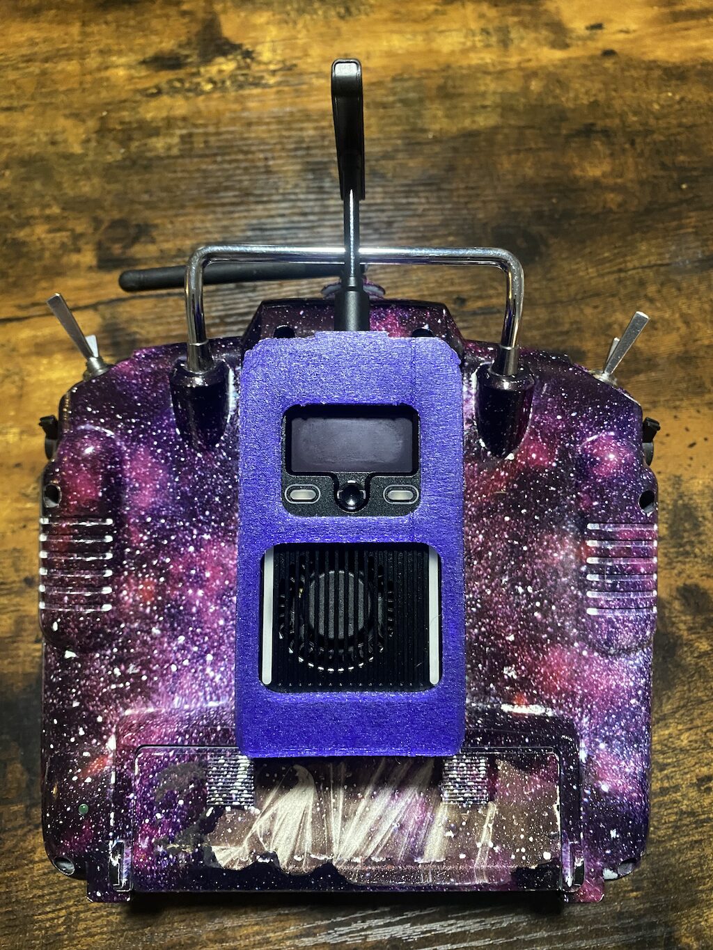 Radiomaster Ranger module with the protective cover installed, front view